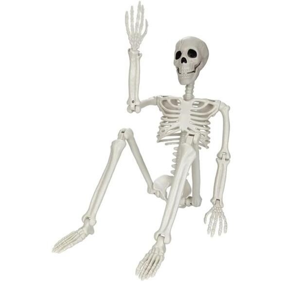 Halloween Skeleton Decorations5.4FT Posable Human Skeleton Decorations